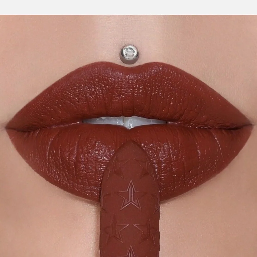 Jeffree Star Brown Unicorn Blood Velvet Trap Velour Lipstick